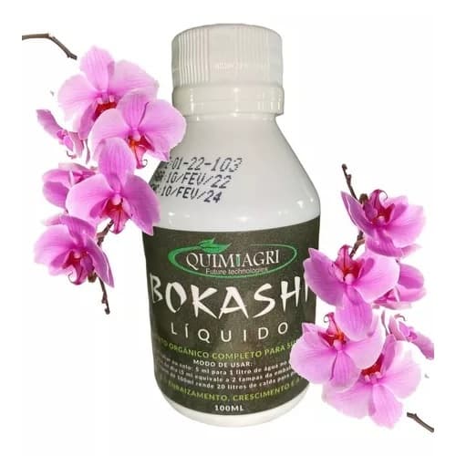 Fertilizante Adubo Concentrado Foliar Bokashi Líquido - Quimiagri 100ml