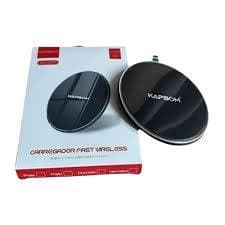 Carregador Sem Fio Rápido Wireless Indução Portátil Fast 15w