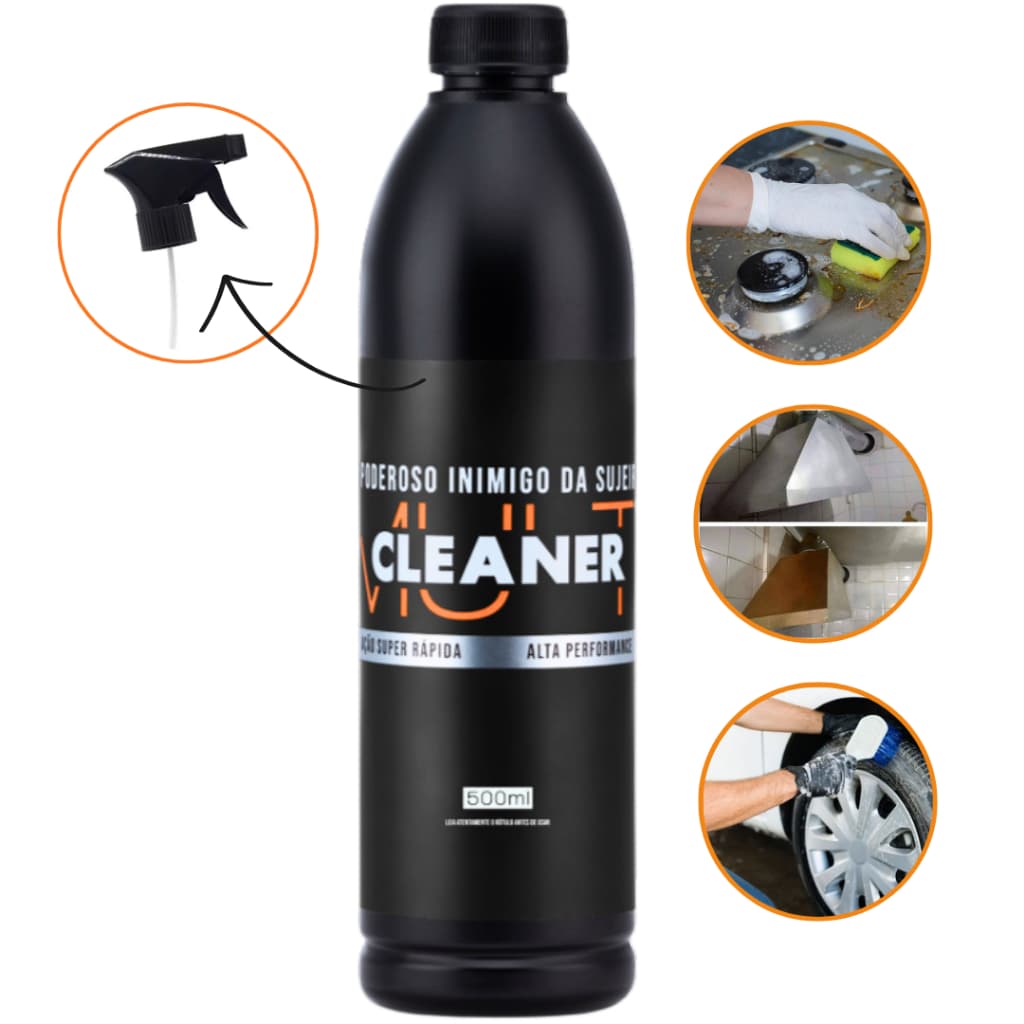 MULTI CLEANER LIMPADOR Poderoso Limpa Sujeira - Desengordurante - Alcalino - Kwai