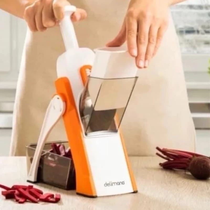 Cortador Ralador de Alimentos Picador Fatiador de Legumes Multifuncional