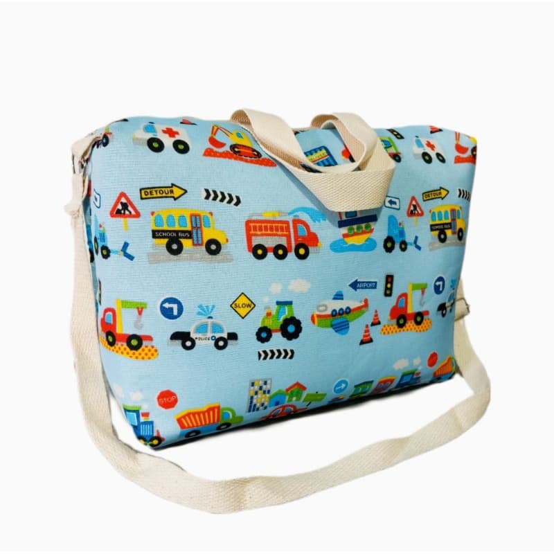 Bolsa Infantil de Tecido Maternidade Grande/Passeios
