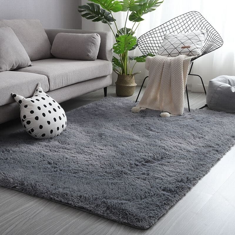 Tapete Peludo 2,00m x 1,40m Sala Quarto Luxuoso
