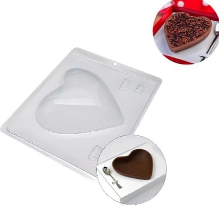 Forma Especial (3 Partes) Chocolate Coração 500g