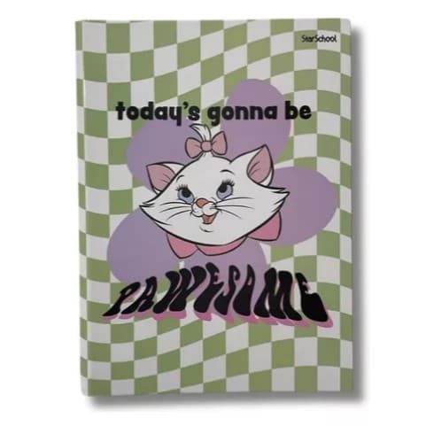 Caderno Brochurão Grande Capa Dura 80 Fls - Marie