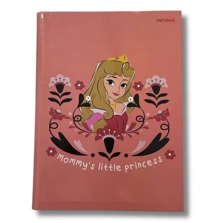 Caderno Brochurão Grande Capa Dura 80 fls - Princesas Disney - StarSchool