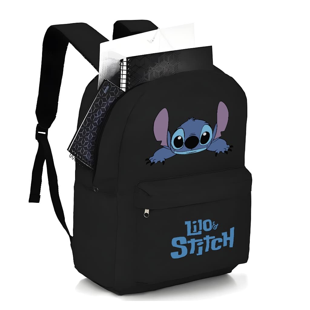 Mochila Infantil Lilo & Stitch Escolar Volta as Aulas Bolsa Unissex Estampada