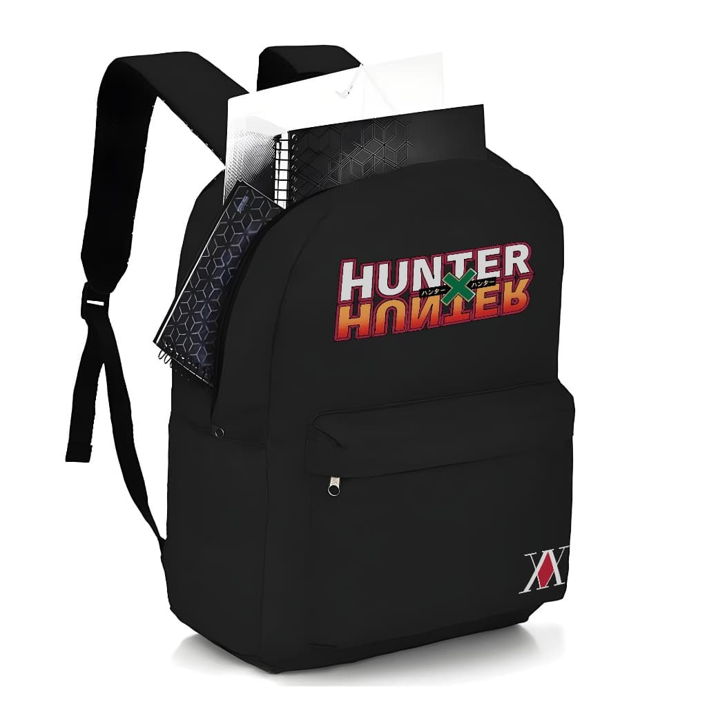 Mochila Escolar Infantil Animes Hunter One Piece Bleach Demon Slayer Naruto Sasuke Volta as Aulas Unissex
