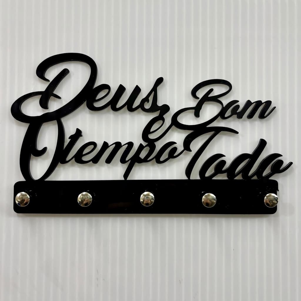 Porta Chaves Deus é Bom: Decore com Estilo