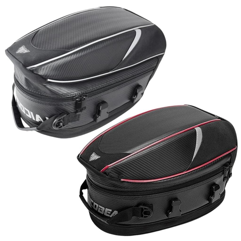 Bolsa Mala Bagageiro Baú Mochila Laicobear 21L Motociclista + Capa Impermeável Resistente a agua