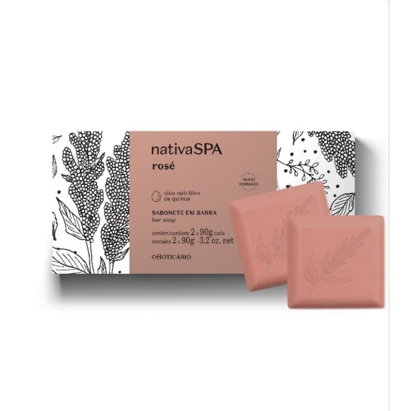 Nativa SPA - Caixa Sabonete 2x90g- O Boticário