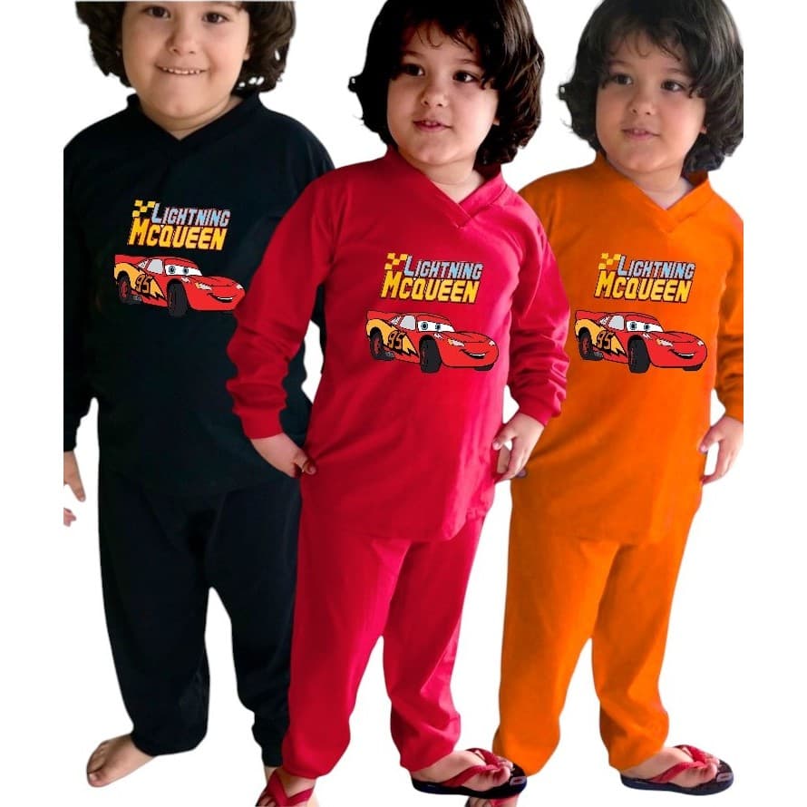 Pijama Infantil Longo MC Queen Manga Longa e Calça