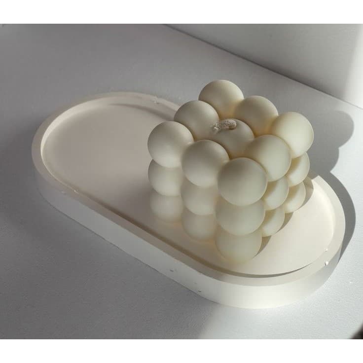 Vela Aromática Bubble - Velas Decorativas - Vela Minimalista para Decorar e Perfumar