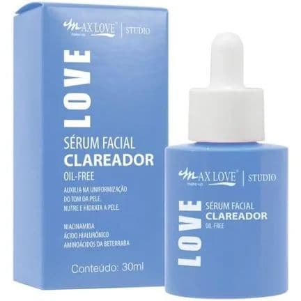 Max Love Sérum Facial Clareador Oil-Free 30 ML