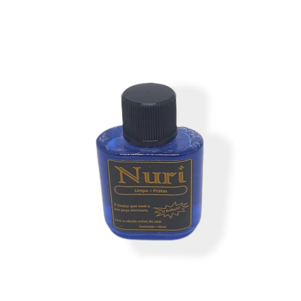Frasco De Liquido Para Limpar Prata 925 Nuri 35ml