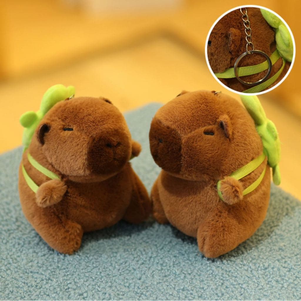Chaveiro De Pelúcia Capivara Vários Modelos Brinquedo Pelúcia Alta Qualidade Pronta Entrega