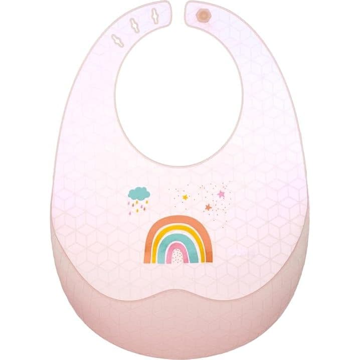 Babador Silicone Com Bolso Cata Migalhas E Estojo 18050 Buba