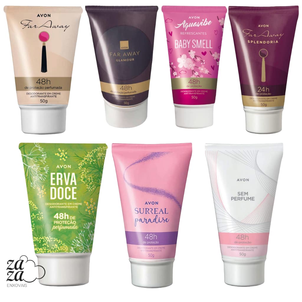 Desodorante em Creme Com Aplicador 50g AVON - Validade Longa