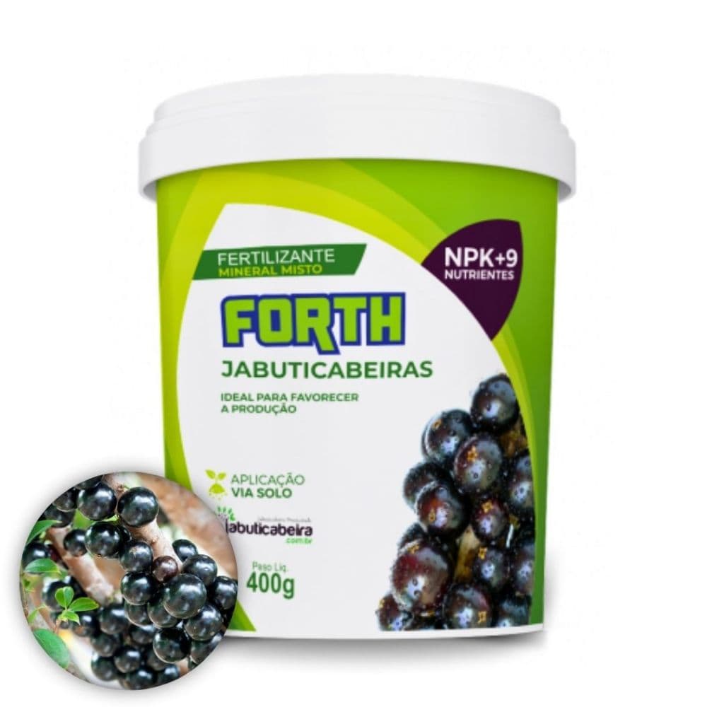 Adubo Forth para Jabuticaba Produz Frutas + Saborosa