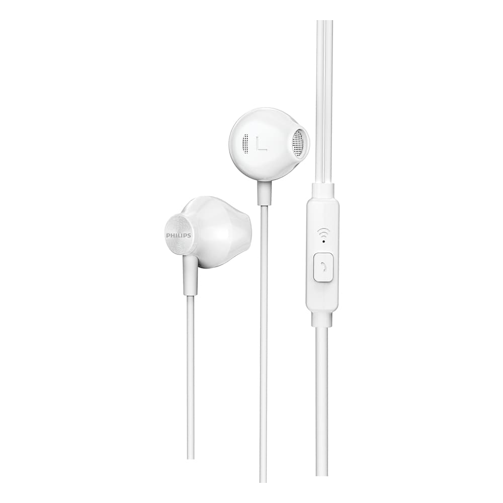 Fone De Ouvido Philips In Ear Taue101bk/00 Garantia Nf Branco