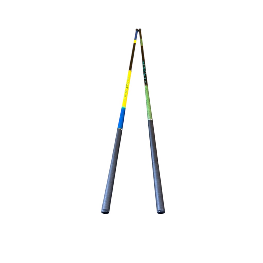 2 Varas de Pesca Telescópica 1,80m - 40% Carbono, Leve e Resistente (Cores Aleatórias)