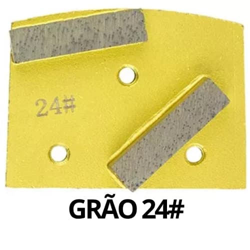 Htc Inserto Diamantado Desbaste Pisos Concreto Pedras Granilite - GRÃO 24#