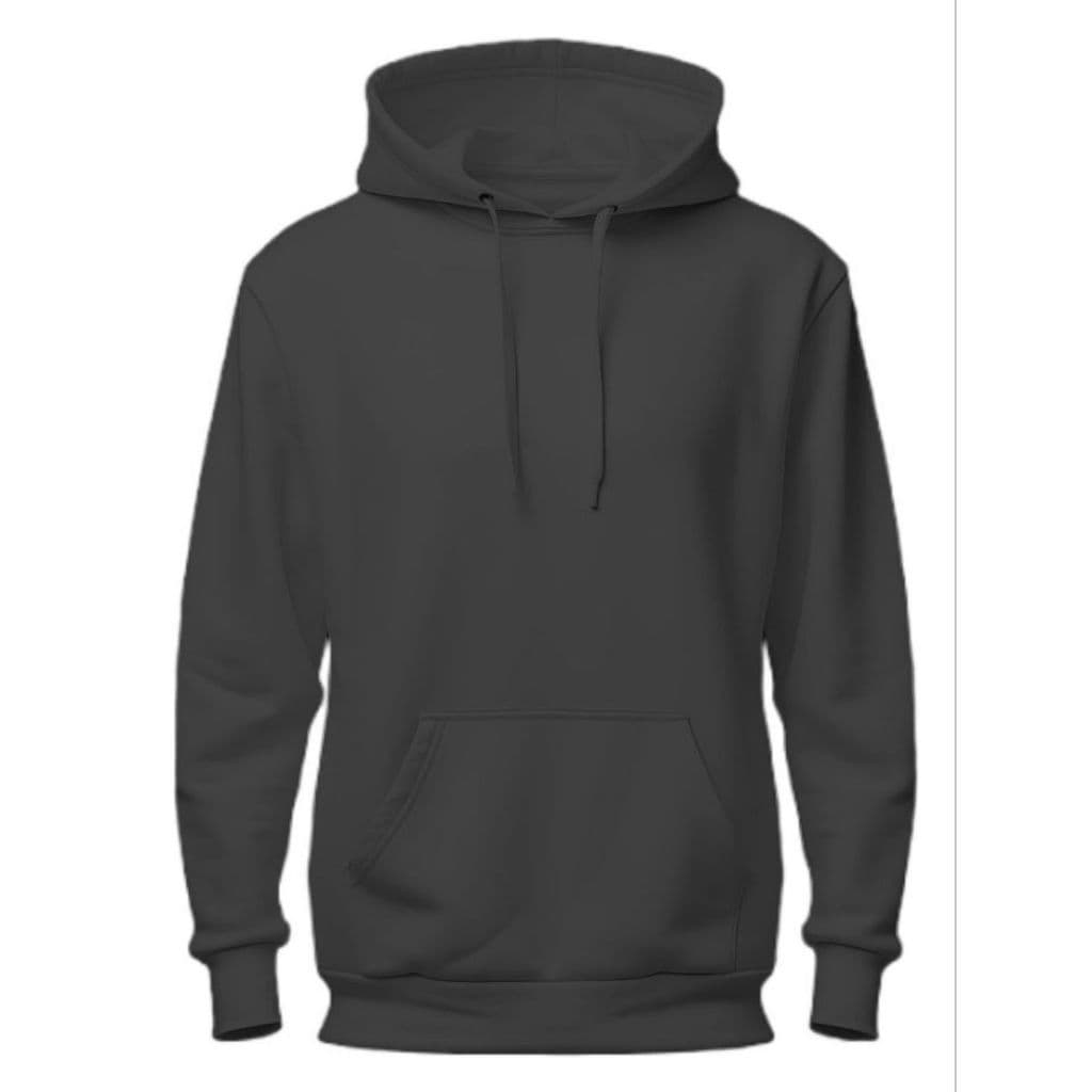 Moletom Liso Masculino E Feminino Preto Liso Canguru