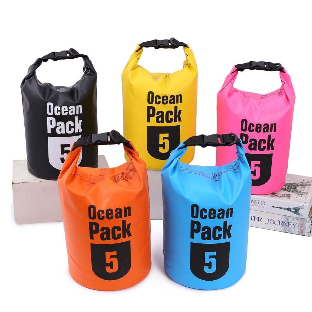 Bolsa Mochila Saco À Prova D'água Waterproof 2L, 5L, 10L ou 15L - Para Caiaque/Natação