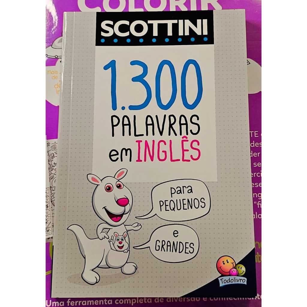 Scottini 1300 Palavras em Inglês
