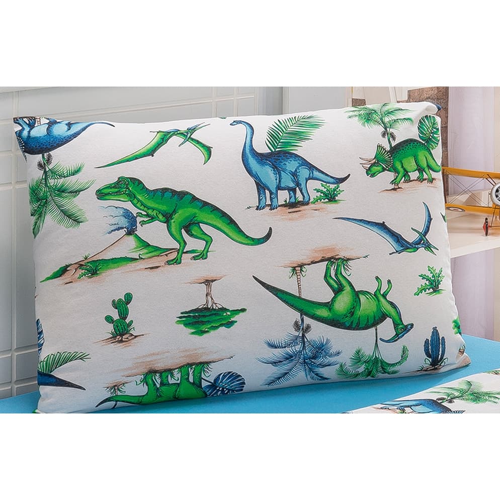 Fronha Avulsa de Malha Estampa Infantil 70cm x 50cm 100% Algodão Várias Estampas e Cores