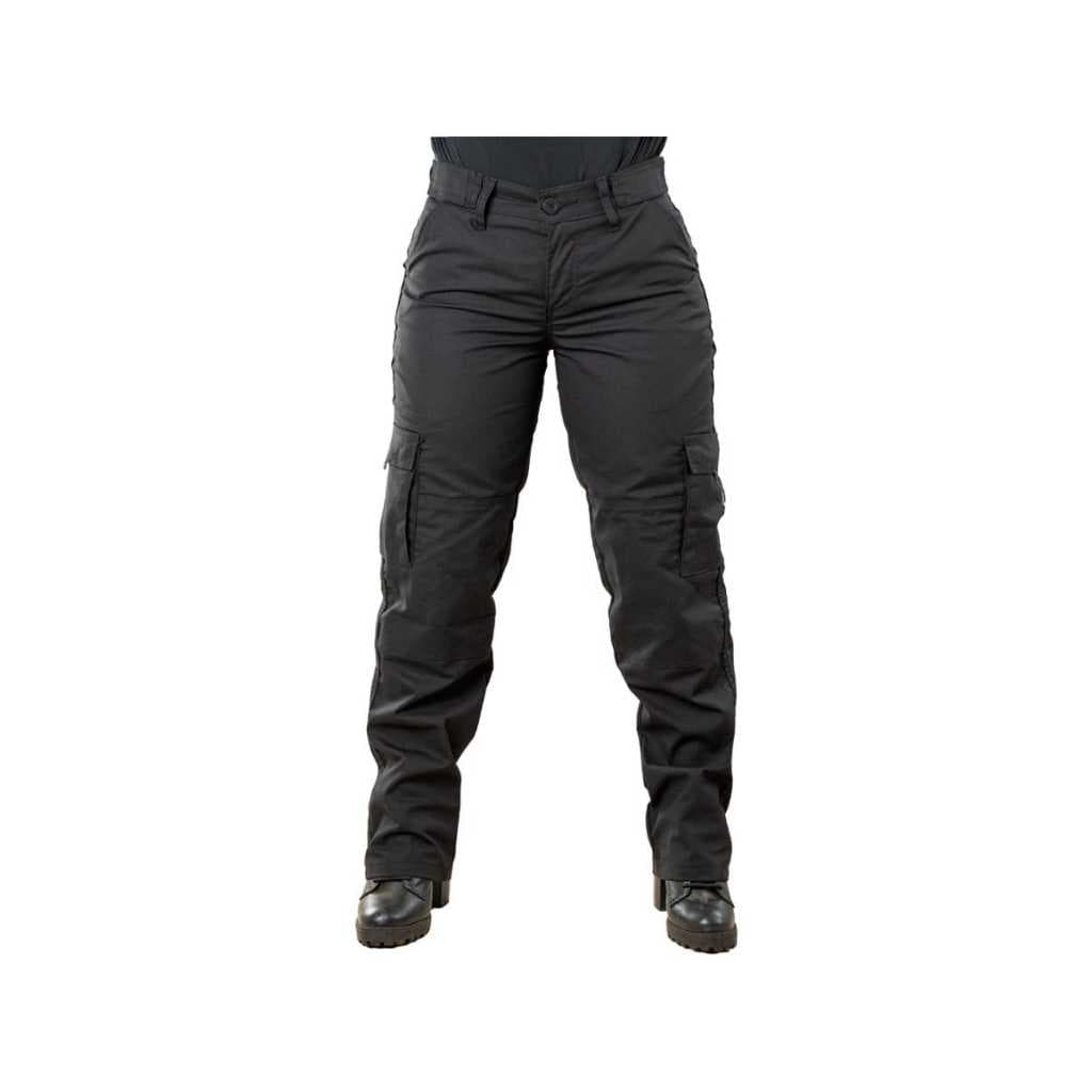 Calça Tática 6 Bolsos Feminina Fox Boy Com Elástico Na Cintura Rip Stop Fox Boy