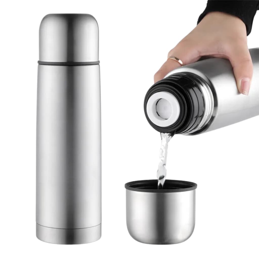 Garrafa Térmica 750ML Aço Inox Água Gelada Café Chá Quente