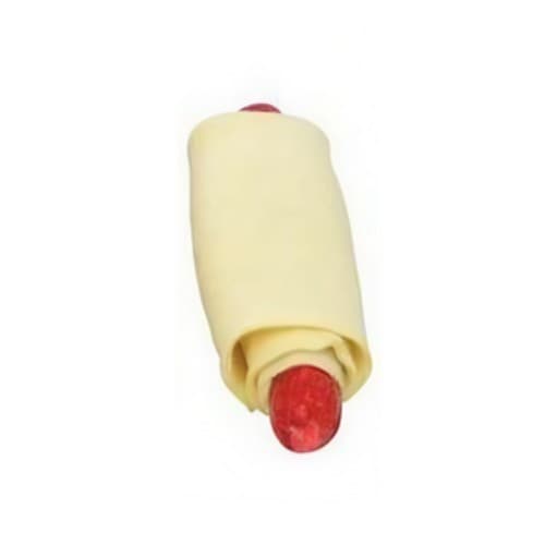 Petisco fantasia cachorro quente. Cartela com 1 unidade