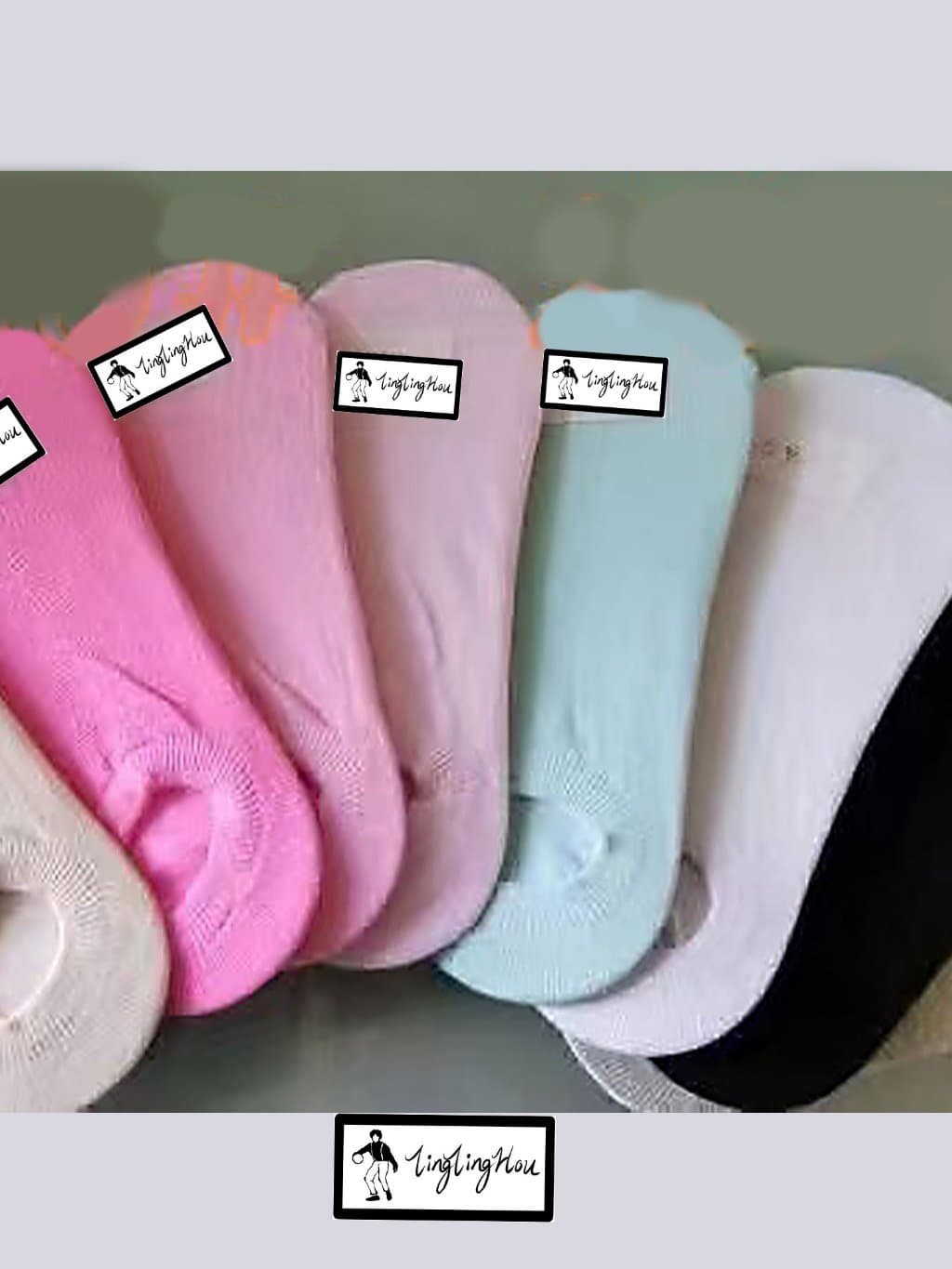Kit com 12 Pares Meia Sapatilha Ínvisivel Feminina 35-40  meia papelao melhor preco boa qualidade-atacado 509
