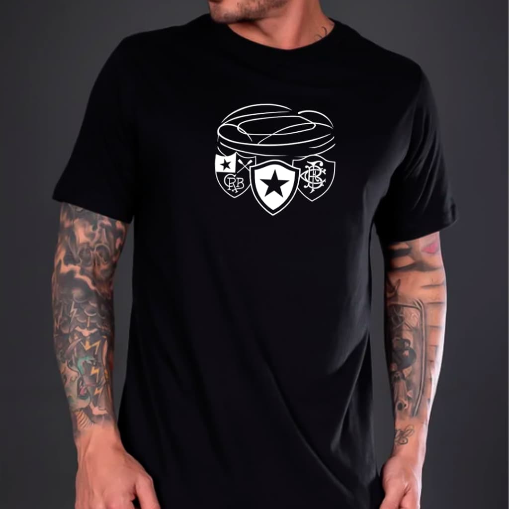 24/25 Botafogo Camisa Camiseta de Algodão Lançamento Masculina