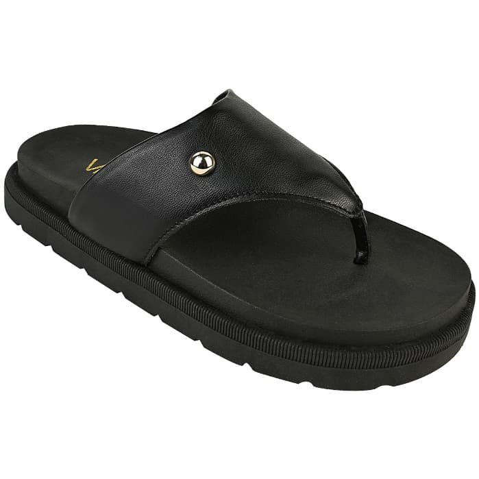 Chinelo Papete Feminina Flat De Dedo Plataforma Tendência Nuvem