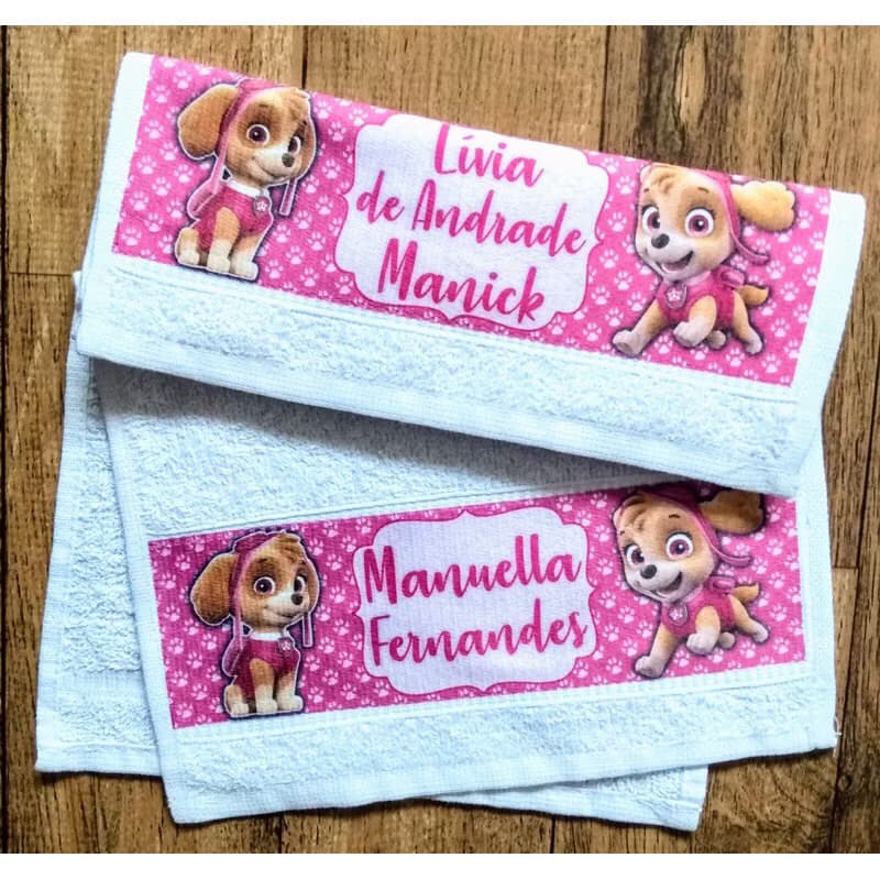 Toalha de boca Personalizada