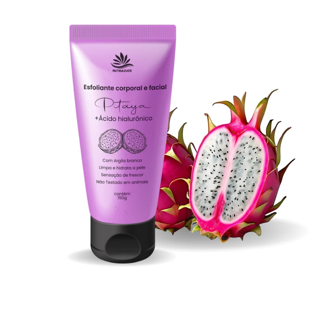 Esfoliante Pitaya Facial e Corporal Nutri Azuos  - 150g