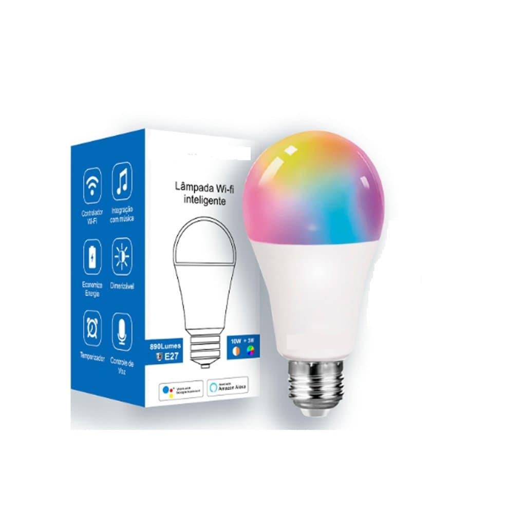 Lâmpada Led Inteligente Rgb Novadigital 13w 6500k