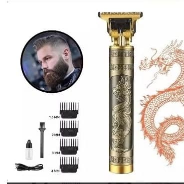 MAQUINA CORTAR CABELO, Máquina Dragão de Acabamento Barba, Cabelo, Bigode