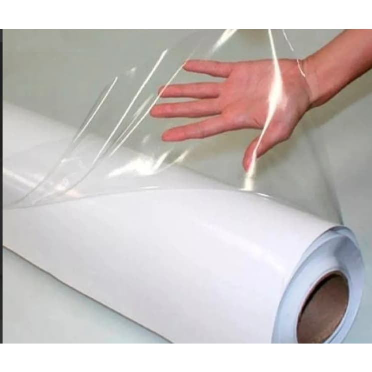 Adesivo Vinil brilho TRANSPARENTE Para Laminação E PROTEÇÃO DE VIDRO
