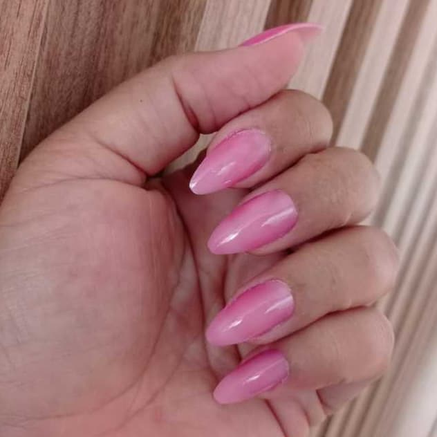 Postiça Realista kit 20 Unhas Postiças Inteiras