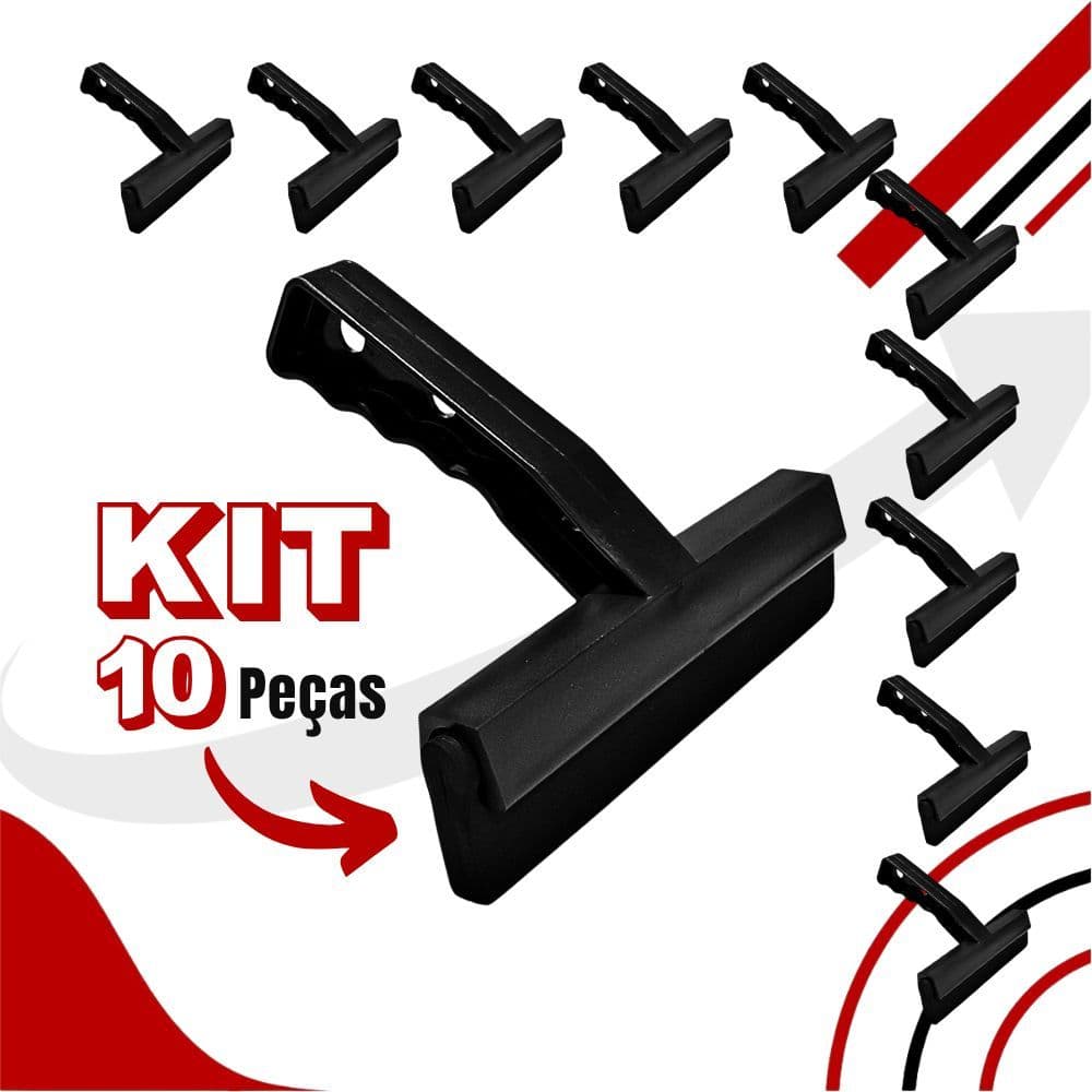 Kit 10 Rodinhos de Pia Rodo para Pia Cozinha Limpeza de Pia Reforcado