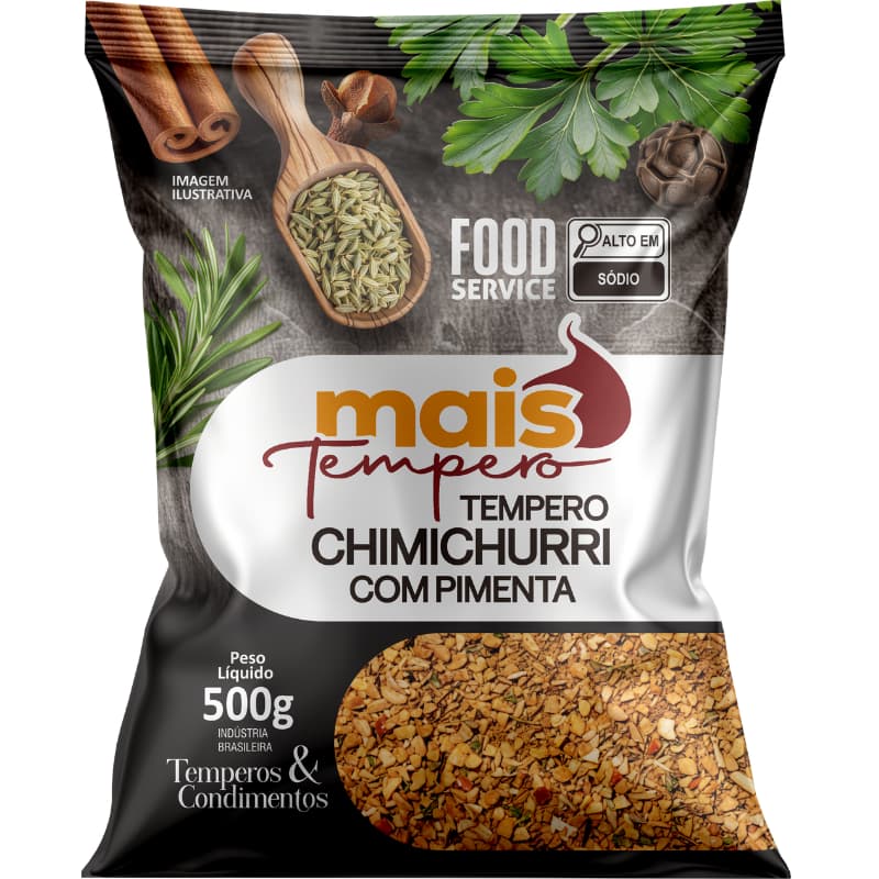 Tempero Chimichurri Com Pimenta 500g 1kg Ou 2kg