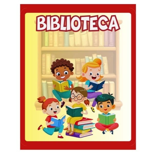 2 Crachás Escolar Biblioteca Permissão