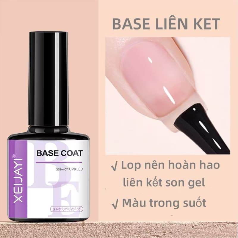 Base Coat | Top Coat | Primer - XEIJAYI - ANUNCIO DE UMA UNIDADE - ESCOLHA A VERSÃO QUE QUISER