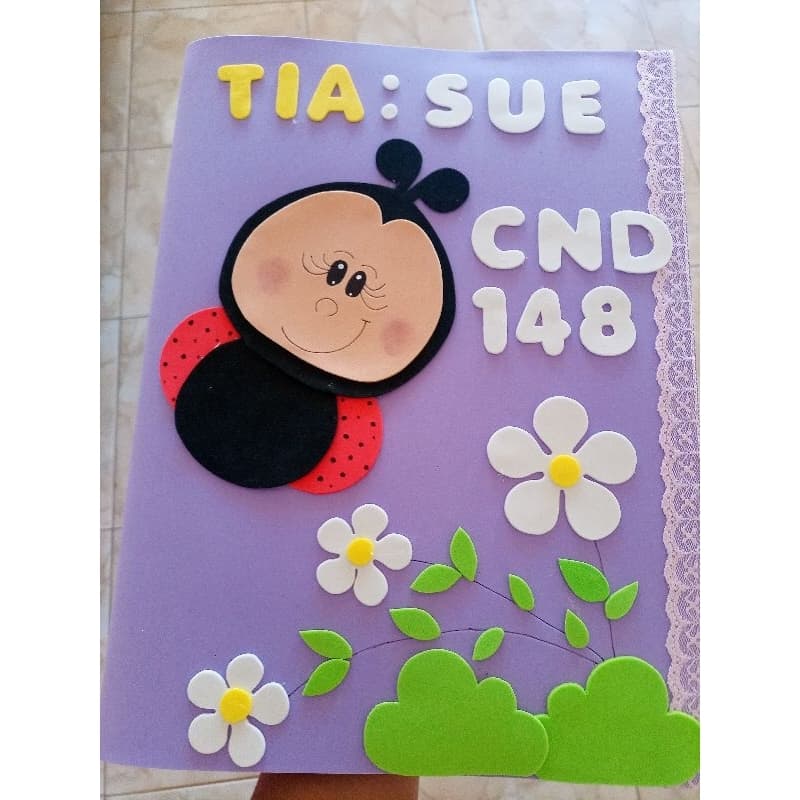 Capa para pasta Catálogo.
