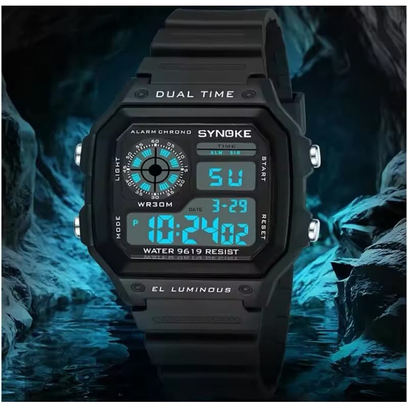 Relógio digital tático masculino (Produto Brasil)
