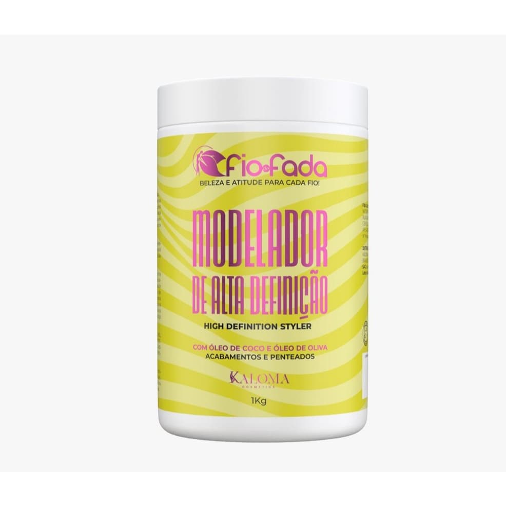 PASTA MODELADORA FIO DE FADA DE 1 KG  - A MELHOR POMADA DO MERCADO