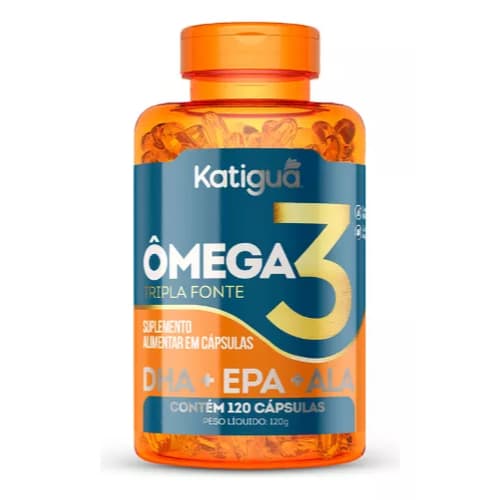 OMEGA 3 TRIPLA FONTE 1000MG CPS GEL C/120