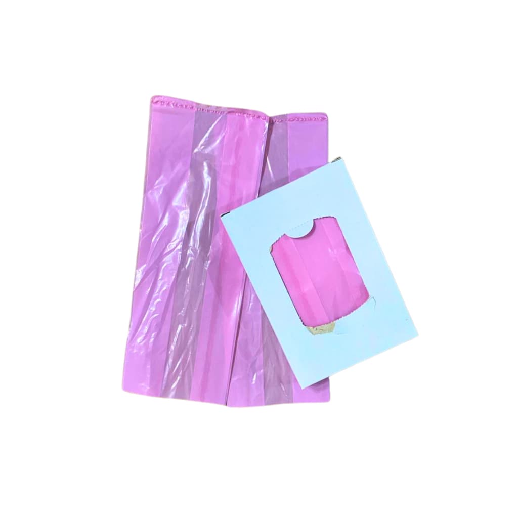 Descarte Saquinho De Absorvente Rosa C/180 Un